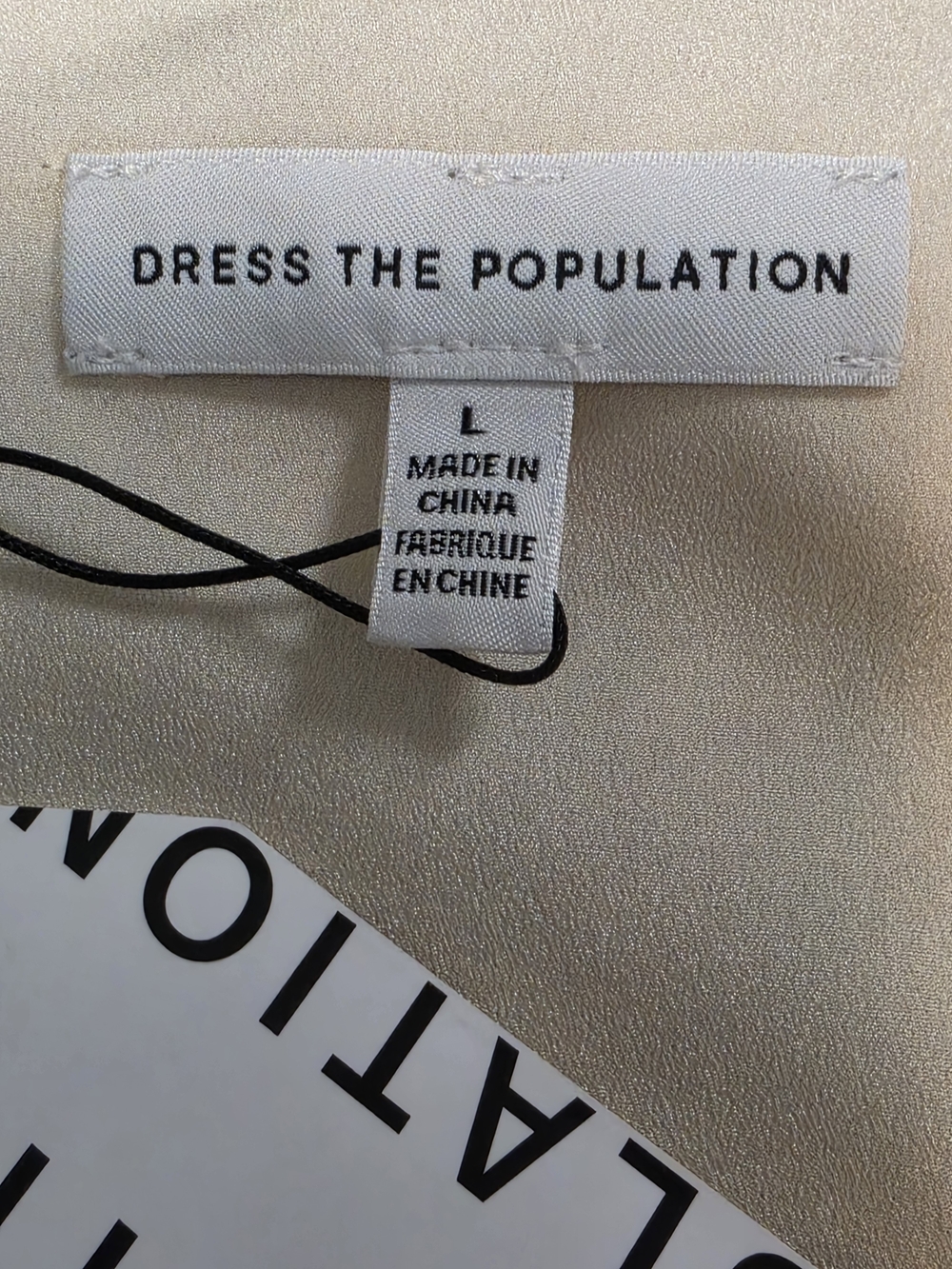 Dress the Population White Midi Skirt with Red Rose Print - Picture 8 of 8